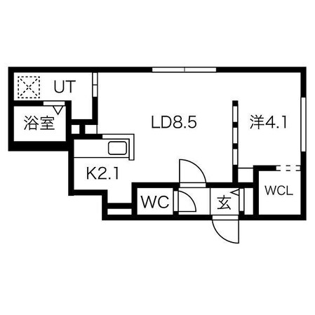 MONOLITHの物件間取画像